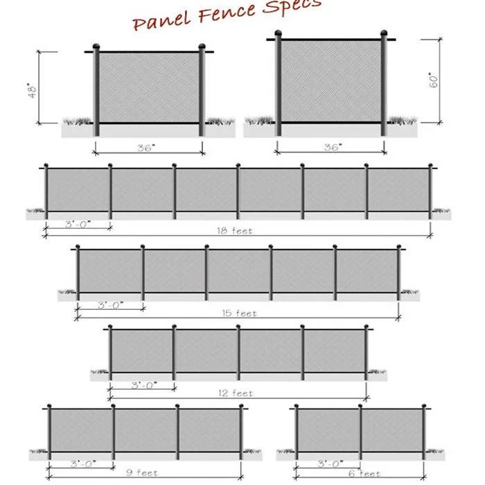 pool fence sizes pool fence sizes
