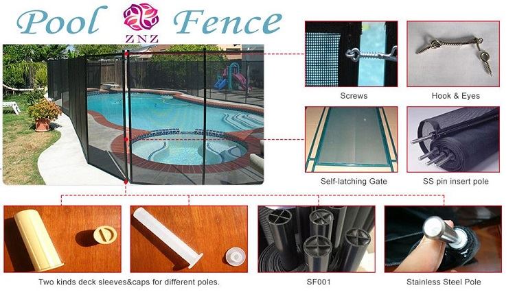 swimming pool fence security