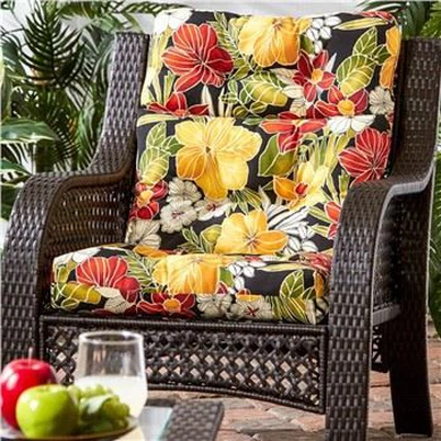 Cojines para sillas de patio tropical