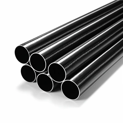 Stock de tubo de fibra de carbono duradero